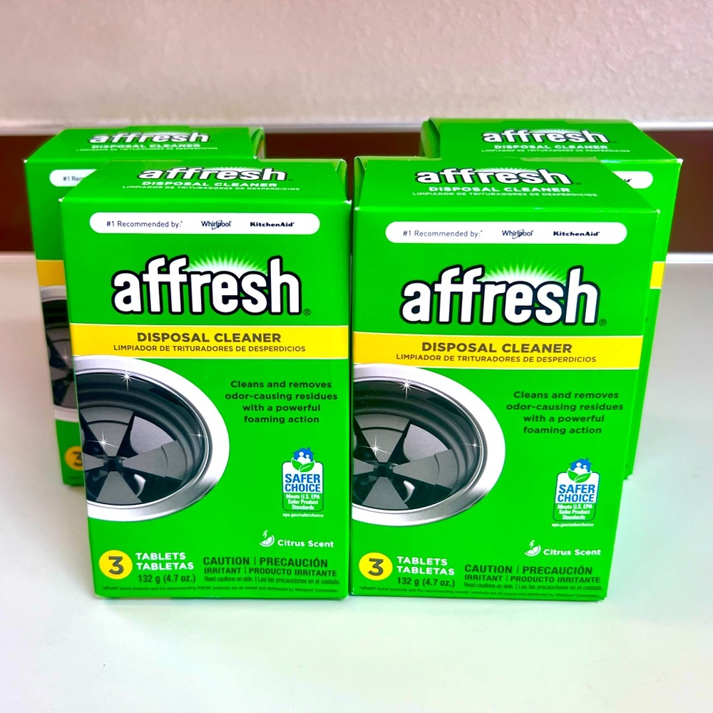 Affresh Garbage Disposal Cleaner, 4 Boxes